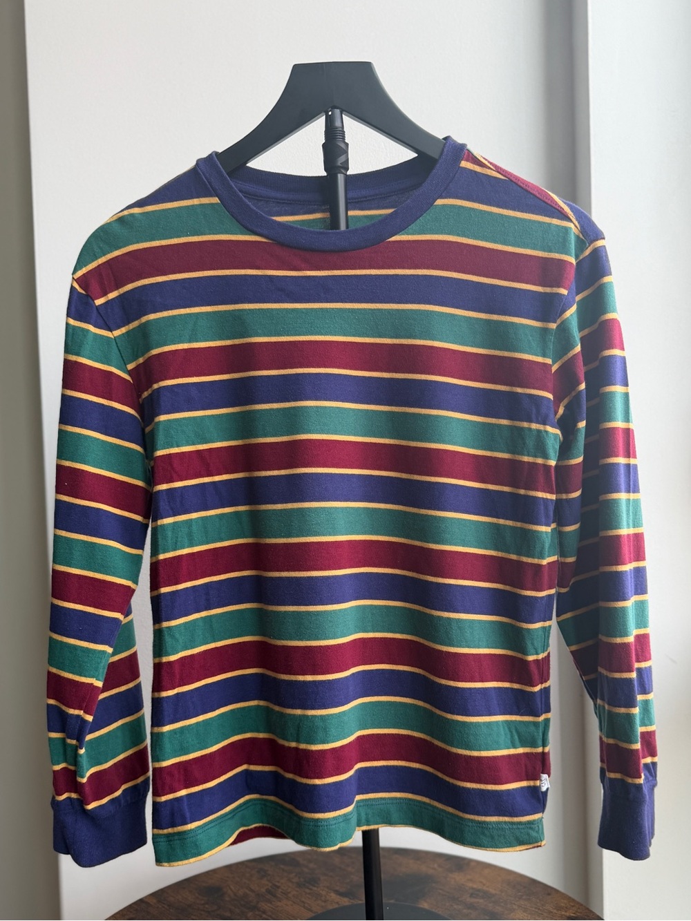 Gap Kids Multicolor Striped Long Sleeve Shirt Size L 10 Boys